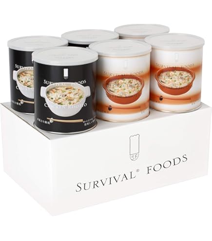 Amazon | サバイバルフーズ バラエティセット 小缶(計6缶 15食相当